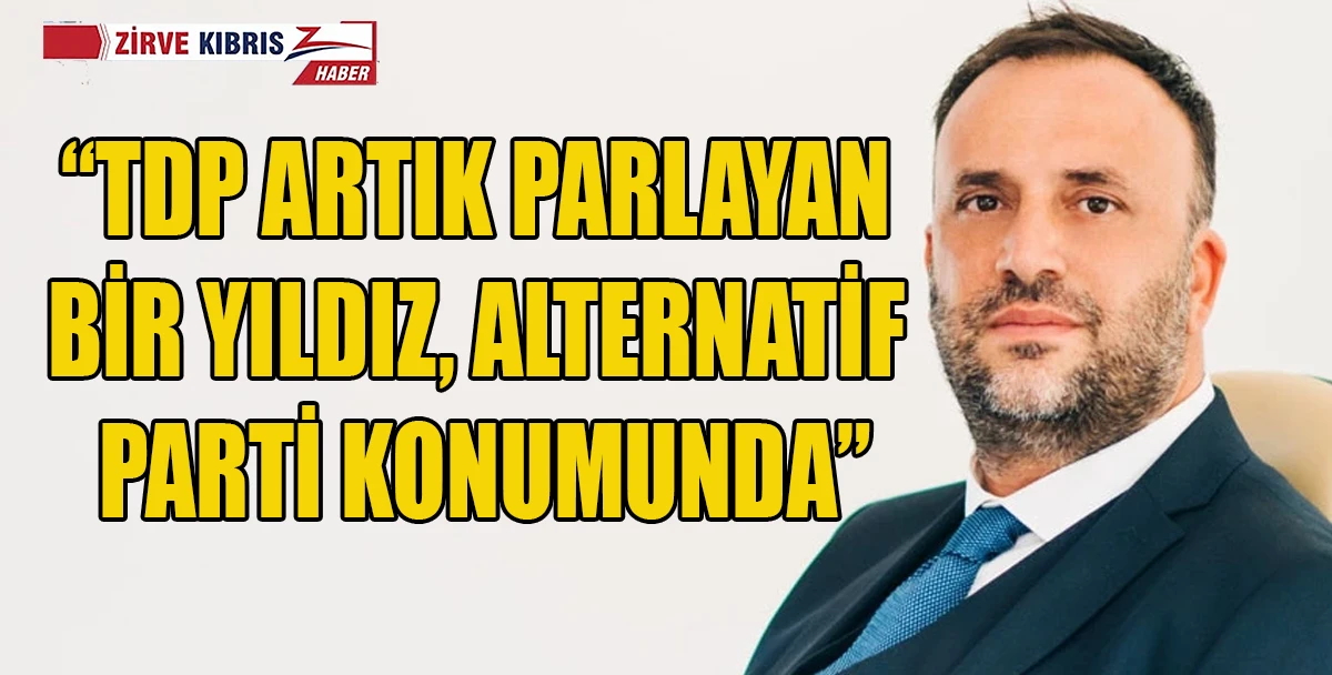 Çeler: Toplumda ciddi bir umut yeşerdi, TDP artık parlayan bir yıldız