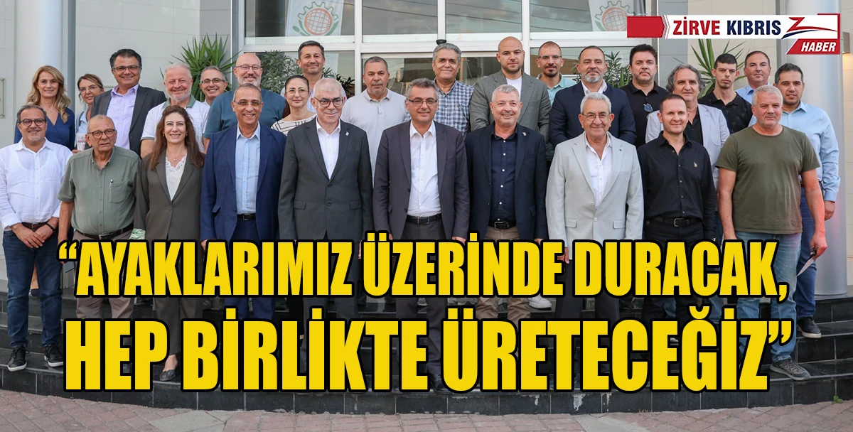  Erhürman, Sanayi Odası üyeleriyle buluştu