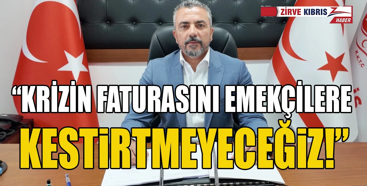 Serdaroğlu: Geçim şartları insani haktır