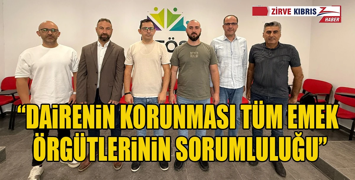 Tel-Sen, KTÖS'ü ziyaret etti