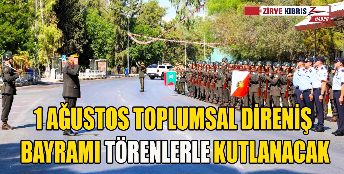 1 Ağustos Toplumsal Direniş Bayramı dolayısıyla t&ouml;ren ve etkinlikler d&uuml;zenlenecek