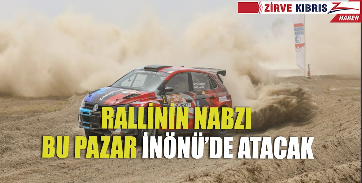10.Sinde Ralli Sprint yarışı yapılıyor