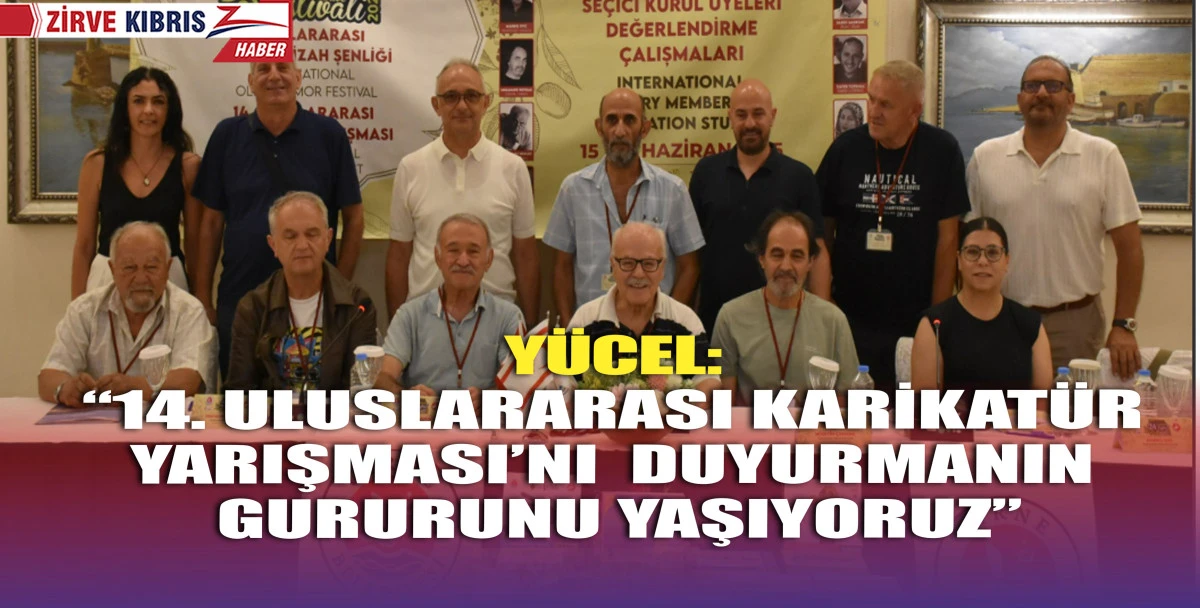 14. Uluslararası Karikatür Yarışması 2025 basın toplantısı düzenlendi