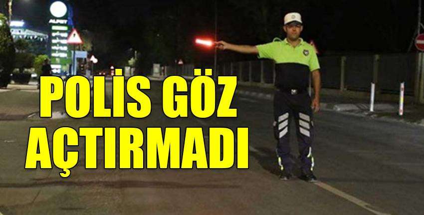 227 araç sürücüsü süratli araç kullanmaktan rapor edildi