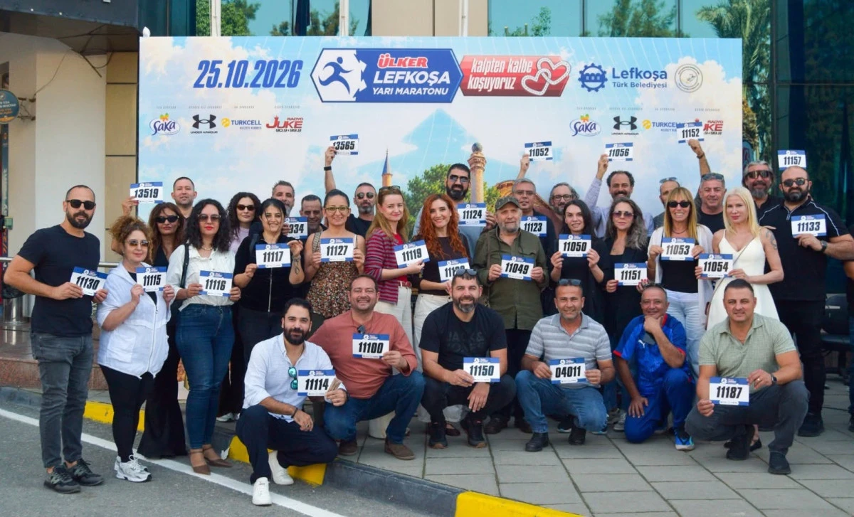 25 Ekim'de &Uuml;lker Lefkoşa Yarı Maratonu&rsquo;nda Yine Binlerce Kişi Kalpten Kalbe Koşuyor