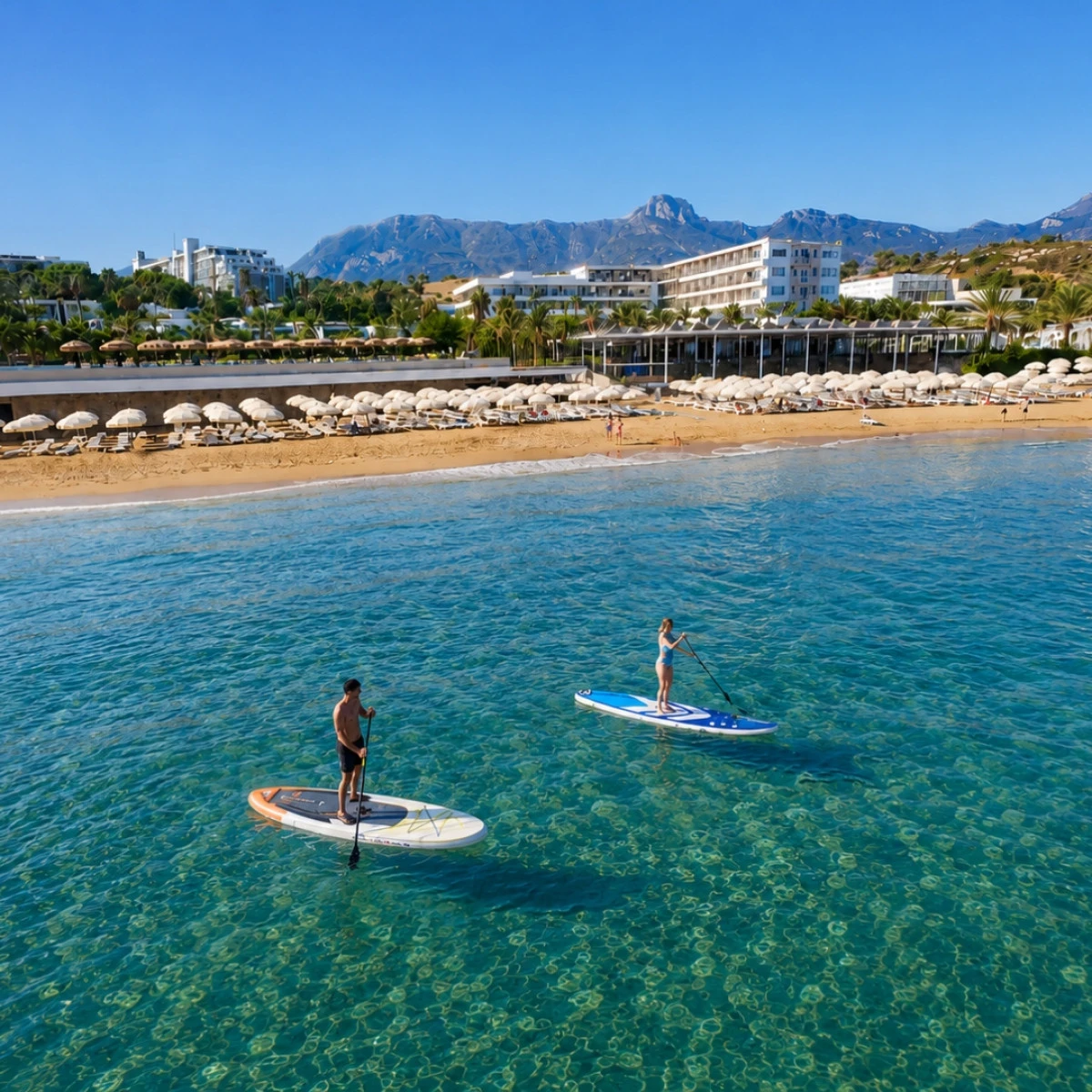 Acapulco Resort'ta Deniz Keyfi Yeni Bir Boyut Kazandı: SUP ve Kano D&ouml;nemi Başladı