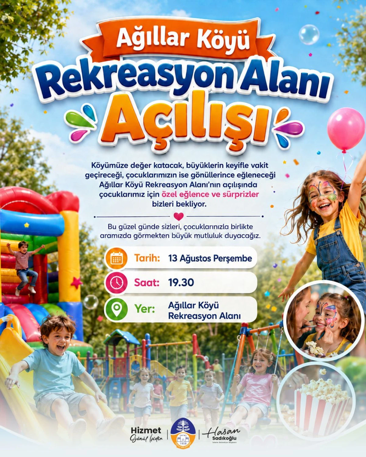 Ağıllar K&ouml;y&uuml; Rekreasyon Alanı yarın a&ccedil;ılıyor