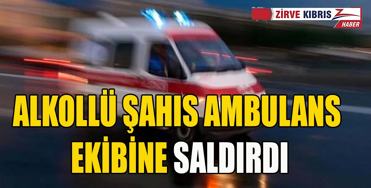 Alkoll&uuml; şahsa yasal işlem başlatıldı