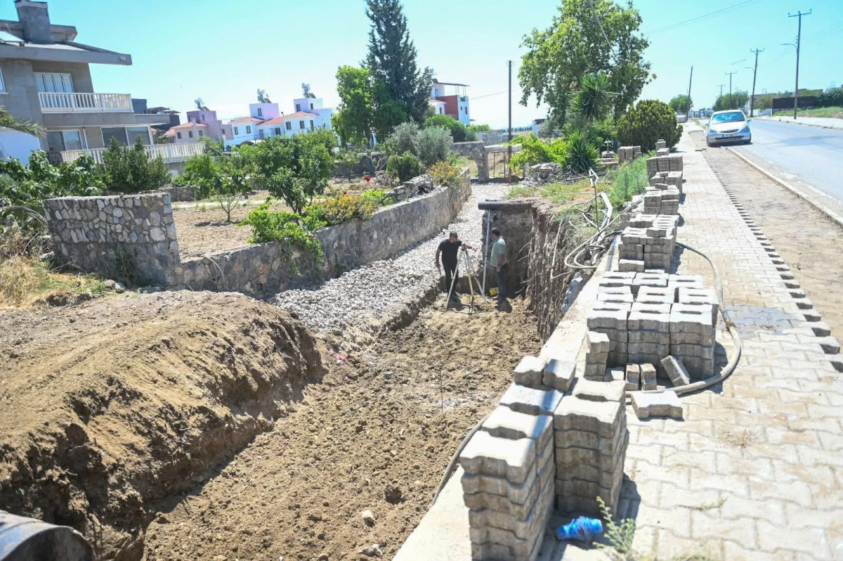 Amcaoğlu: Dut Deresi Kanal Projesi&rsquo;nde saha &ccedil;alışmalarına başladık