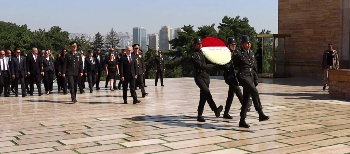 Ankara&rsquo;da 20 Temmuz Barış ve &Ouml;zg&uuml;rl&uuml;k Bayramı dolayısıyla t&ouml;ren d&uuml;zenlendi