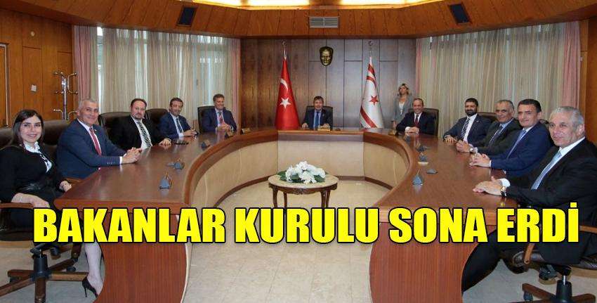 Bakanlar Kurulu toplantısının ardından açıklama yapılmadı