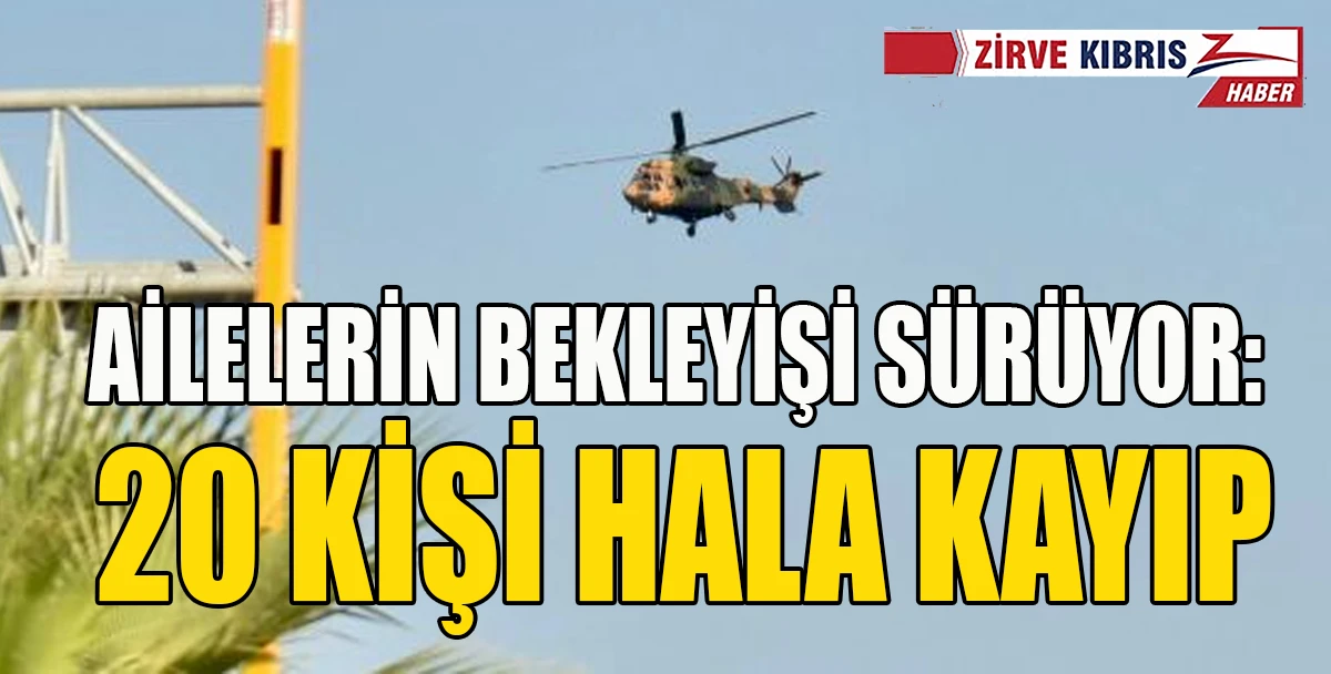 Arama kurtarma &ccedil;alışmaları &uuml;&ccedil;&uuml;nc&uuml; g&uuml;n&uuml;nde