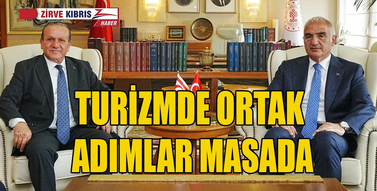 Ataoğlu, T&uuml;rkiye K&uuml;lt&uuml;r ve Turizm Bakanı Ersoy ile g&ouml;r&uuml;şt&uuml;
