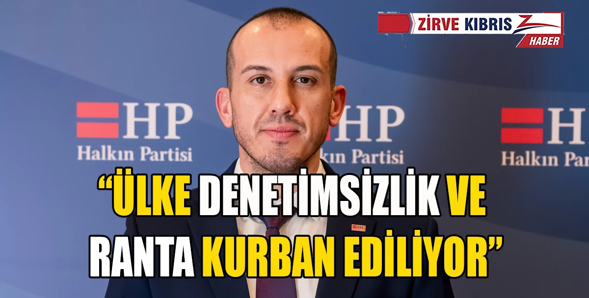 Avcıoğlu: KKTC, tarihinin en ağır y&ouml;netimsel ve ahlaki krizini yaşıyor