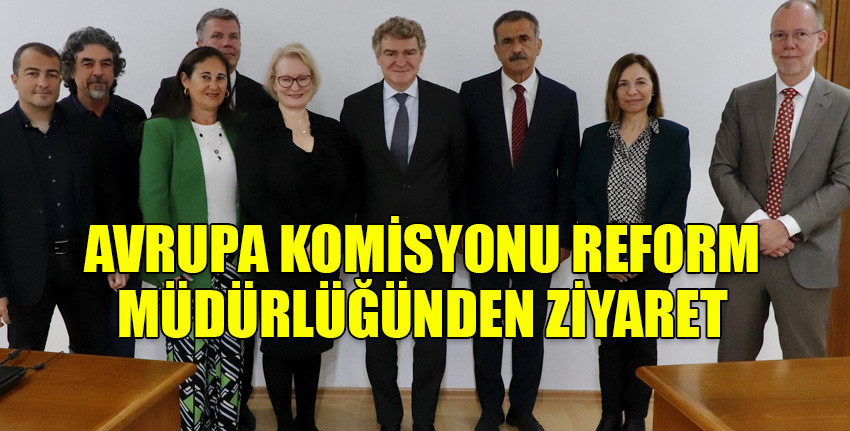 Avrupa Komisyonu Reform Müdürlüğü Genel Direktörü Nava, Süleyman Uluçay’a taziye ziyaretinde bulundu