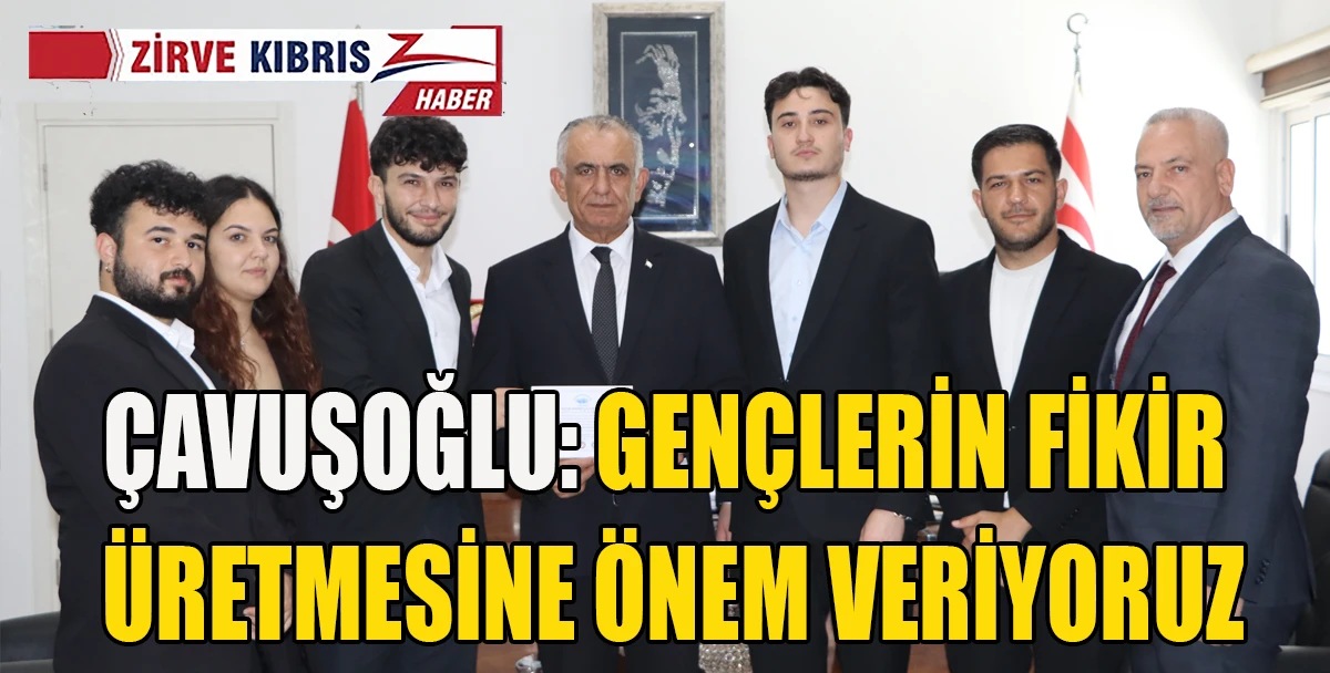 Bakan &Ccedil;avuşoğlu&rsquo;ndan Kıbrıs T&uuml;rk &Uuml;niversite &Ouml;ğrencileri Kongresi&rsquo;ne destek