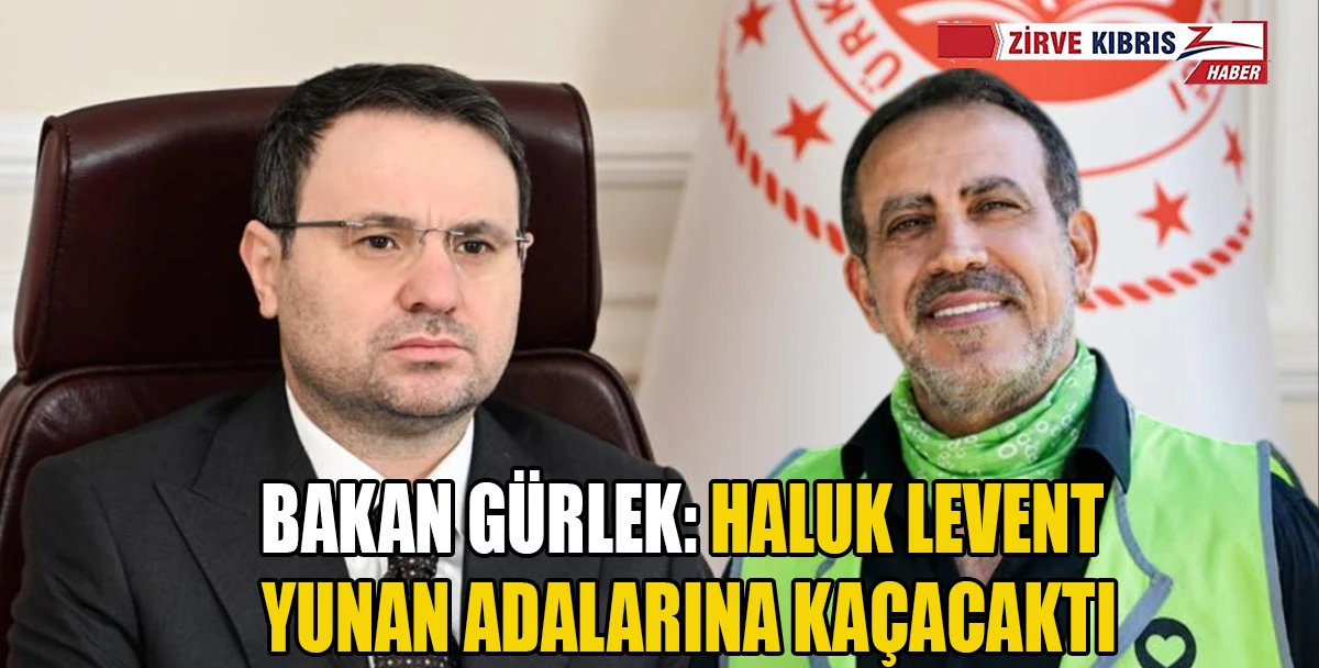 Bakan G&uuml;rlek'ten Haluk Levent soruşturmasına ilişkin a&ccedil;ıklamalar