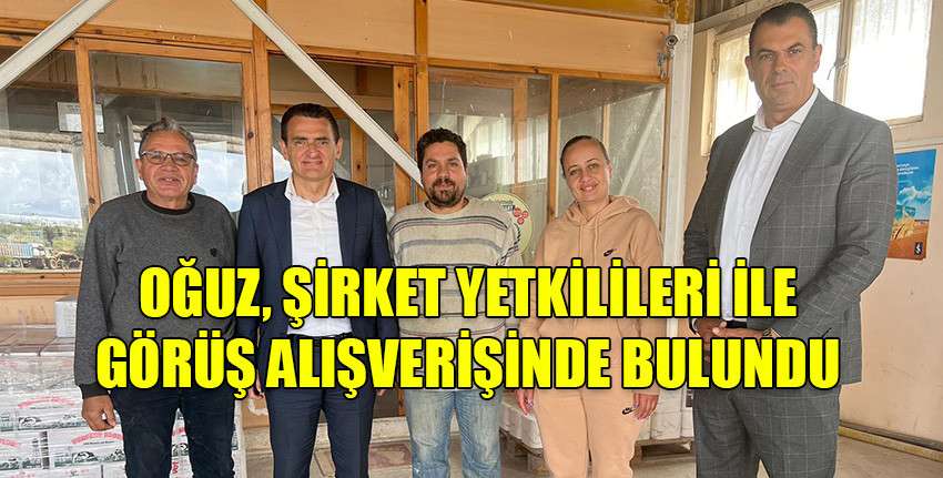  Bakan Oğuz Kızılkan Yem Sanayi Ltd’i ziyaret etti