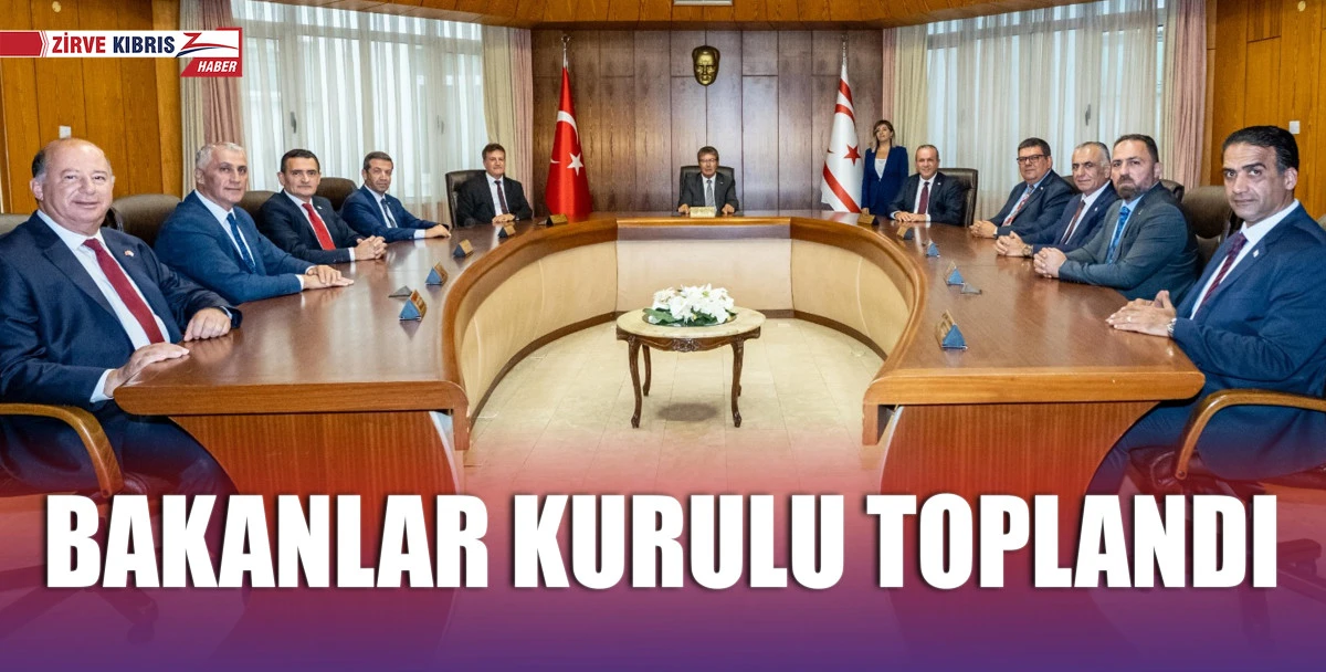 Bakanlar Kurulu toplantısı başladı
