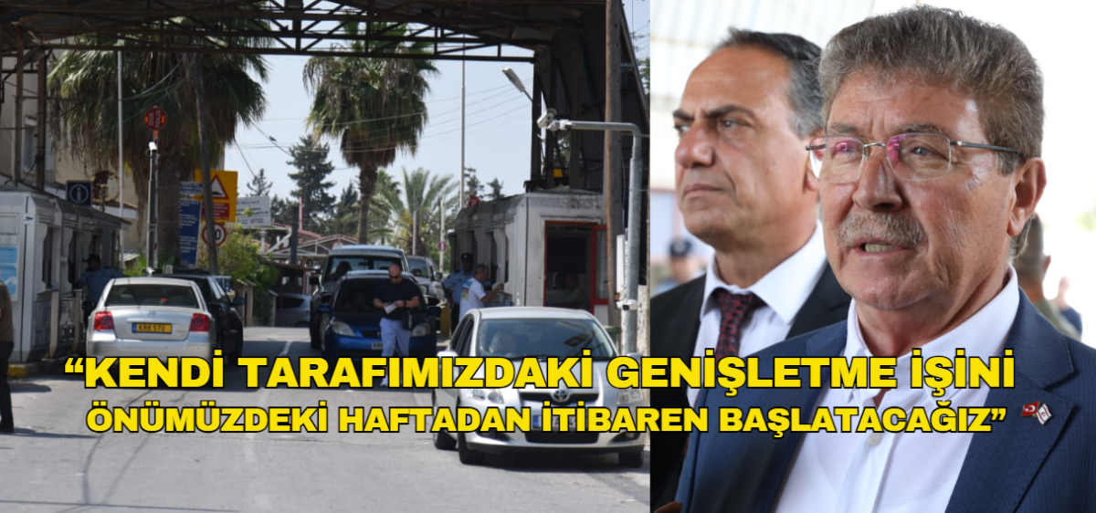  Başbakan Üstel, Beyarmudu Kapısı’nda incelemelerde bulundu