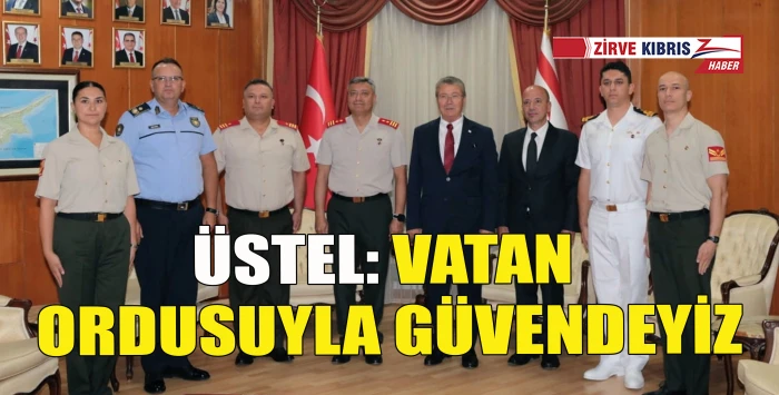 Başbakan &Uuml;stel, GKK Komutanı T&uuml;mgeneral G&ouml;rg&uuml;l&uuml;'y&uuml; kabul etti