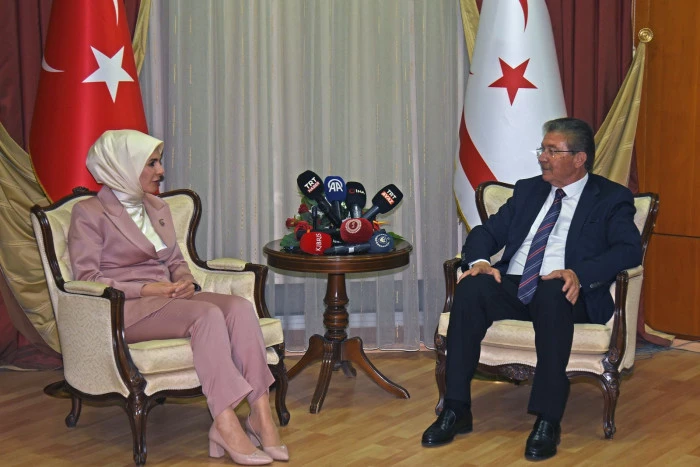 Başbakan &Uuml;stel, T&uuml;rkiye Aile Bakanı G&ouml;ktaş&rsquo;ı kabul etti