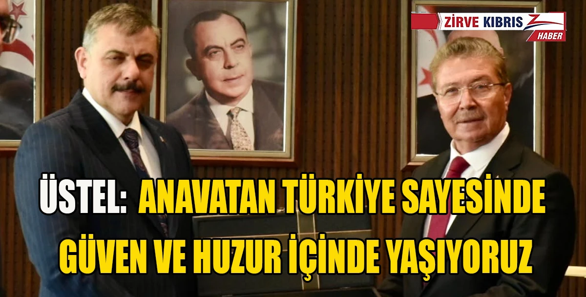 Başbakan &Uuml;stel, T&uuml;rkiye İ&ccedil;işleri Bakanı &Ccedil;ift&ccedil;i&rsquo;yi kabul etti