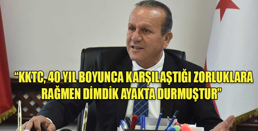 Başbakan Yardımcısı, Turizm, Kültür, Gençlik ve Çevre Bakanı, DP Genel Başkanı Fikri AtaoğluAtaoğlu: "Cumhuriyetimizin kazanımlarını koruma ve daha da ileri taşıma sorumluluğuyla hareket ediyoruz"