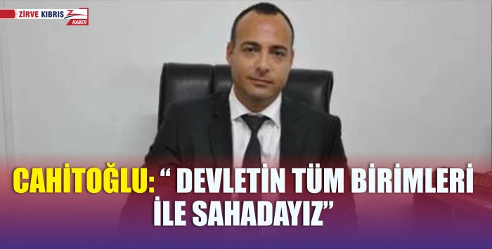 Başbakanlık Afet ve Acil Durum Komisyonu Başkanı, Başbakanlık Müsteşarı Hüseyin Cahitoğlu yangına ilişkin açıklama yaptı