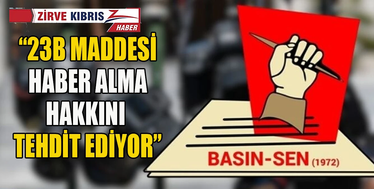 Basın-Sen, 23B maddesi i&ccedil;in Anayasa Mahkemesi&rsquo;ne başvuruyor