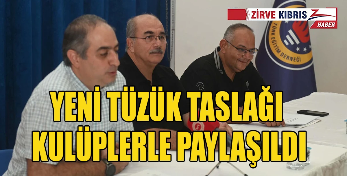 Basketbol Federasyonu'ndan Kul&uuml;plere Yeni T&uuml;z&uuml;k Sunumu