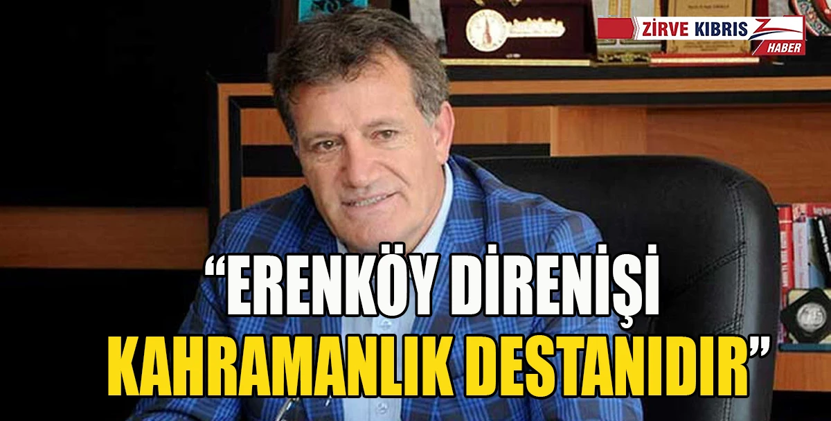 Bayındırlık ve Ulaştırma Bakanı Erhan Arıklı&rsquo;dan 8 Ağustos Erenk&ouml;y Direnişi Mesajı