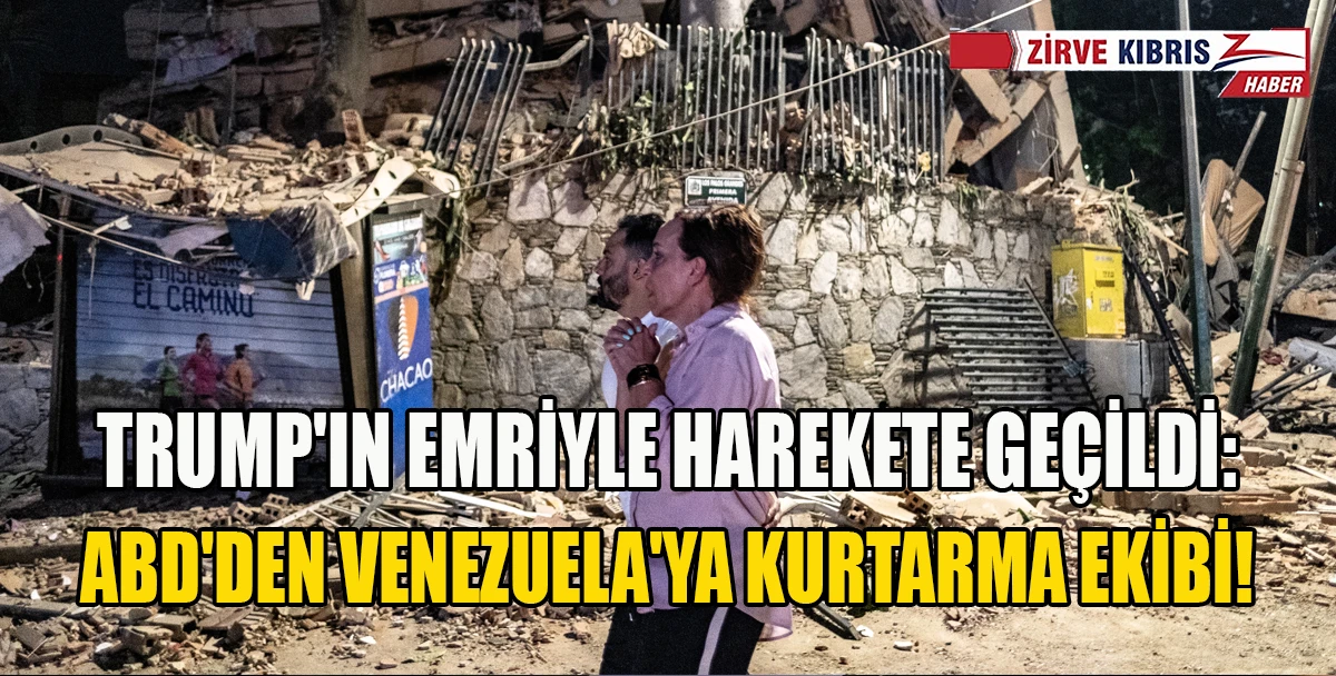 ABD'den Deprem Vuran Venezuela'ya Acil Yardım Kararı!