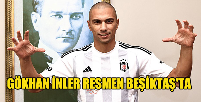 Beşiktaş, 39 yaşındaki orta saha oyuncusu Gökhan İnler'i 1 yıllığına kadrosuna kattı.