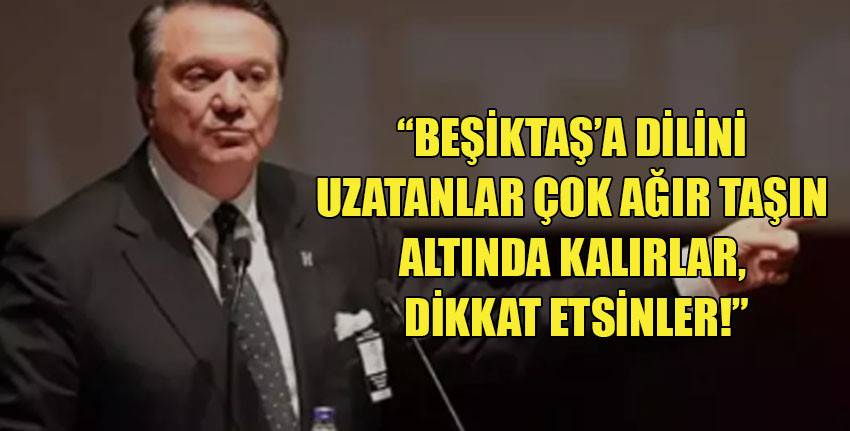 Beşiktaş Başkanı'ndan Dursun Özbek 'e sert yanıt!
