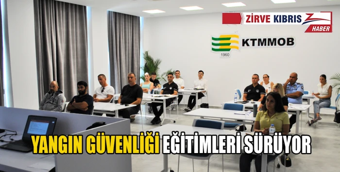 &ldquo;Binaların Yangından Korunmasına Dair Usul Ve Esaslar T&uuml;z&uuml;ğ&uuml;&rdquo; kapsamında eğitimler devam ediyor