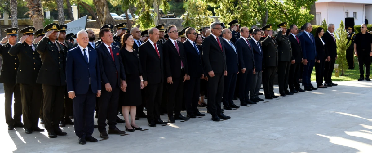 BOĞAZ ŞEHİTLİĞİ'NDE T&Ouml;REN D&Uuml;ZENLENDİ... ERH&Uuml;RMAN: "M&Uuml;CADELEMİZ, BU TOPRAKLARDA BİR DAHA ACILARIN YAŞANMAMASI İ&Ccedil;İNDİR"