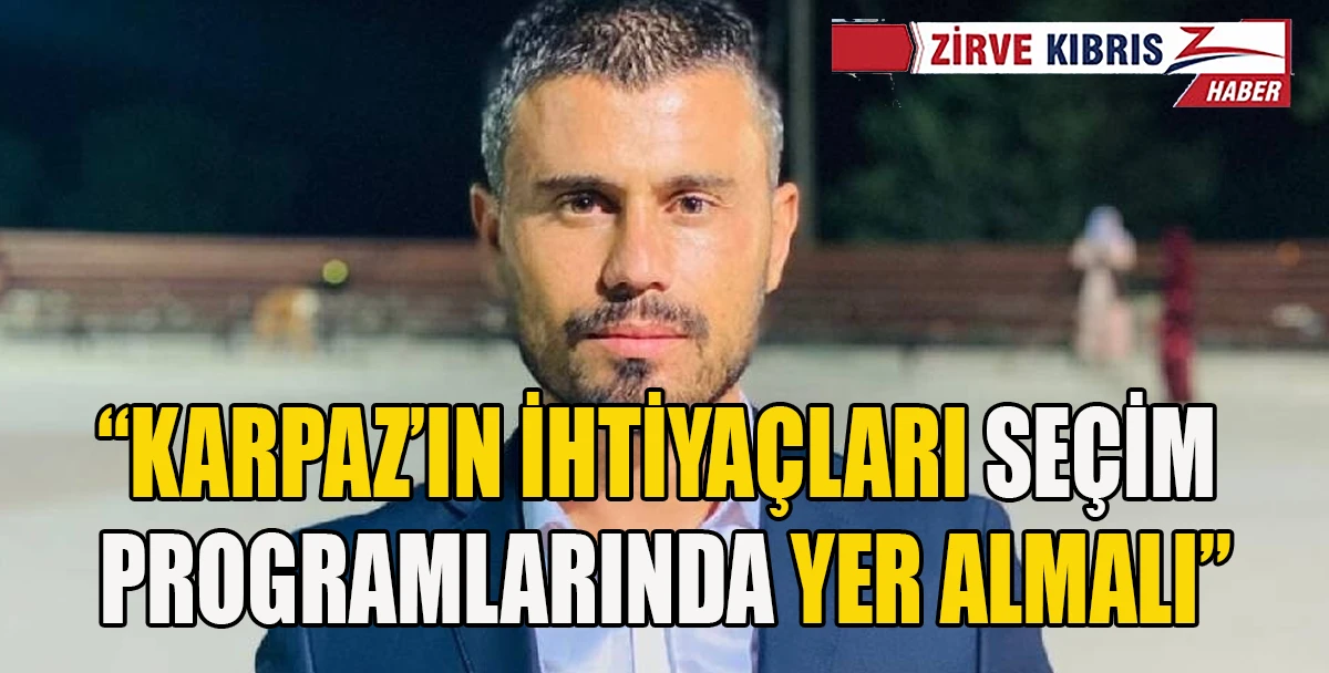 Borak&rsquo;tan Karpaz i&ccedil;in planlama ve turizm &ccedil;ağrısı
