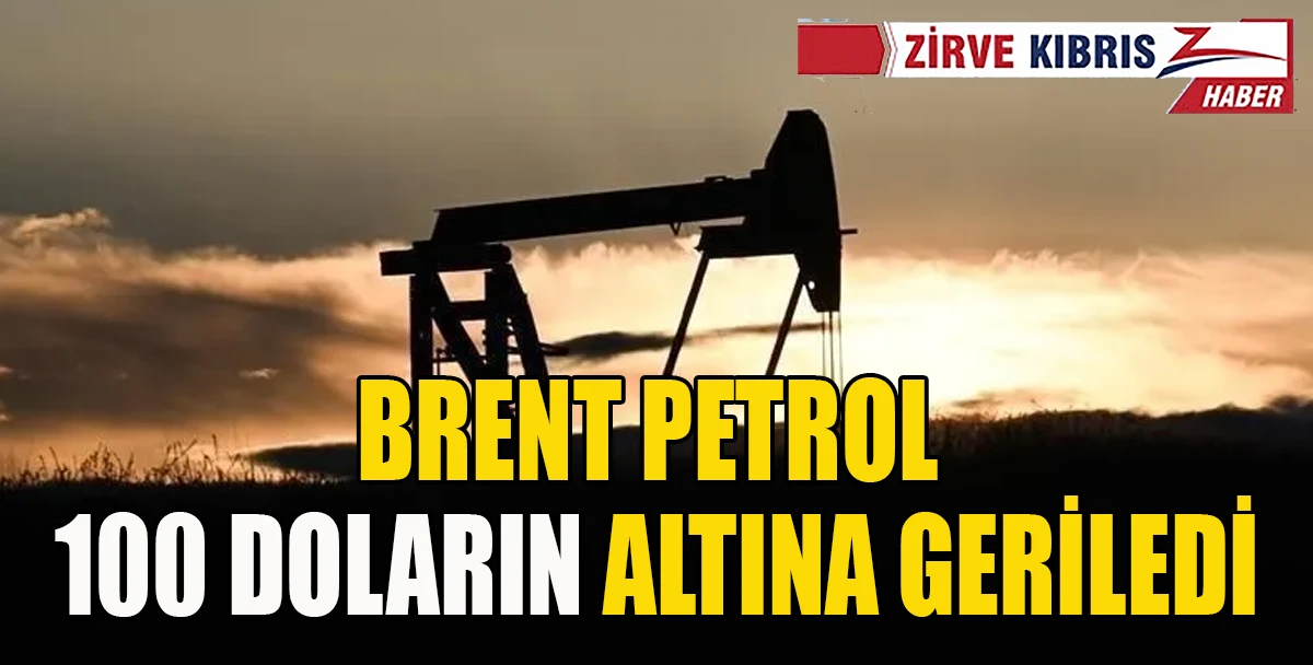 Brent petrol&uuml;n varili 99,79 dolardan işlem g&ouml;r&uuml;yor