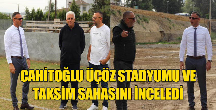 Cahitoğlu, Taksim Sahası için tarih verdi: 15 Aralık'ta tamamlanmış olacak
