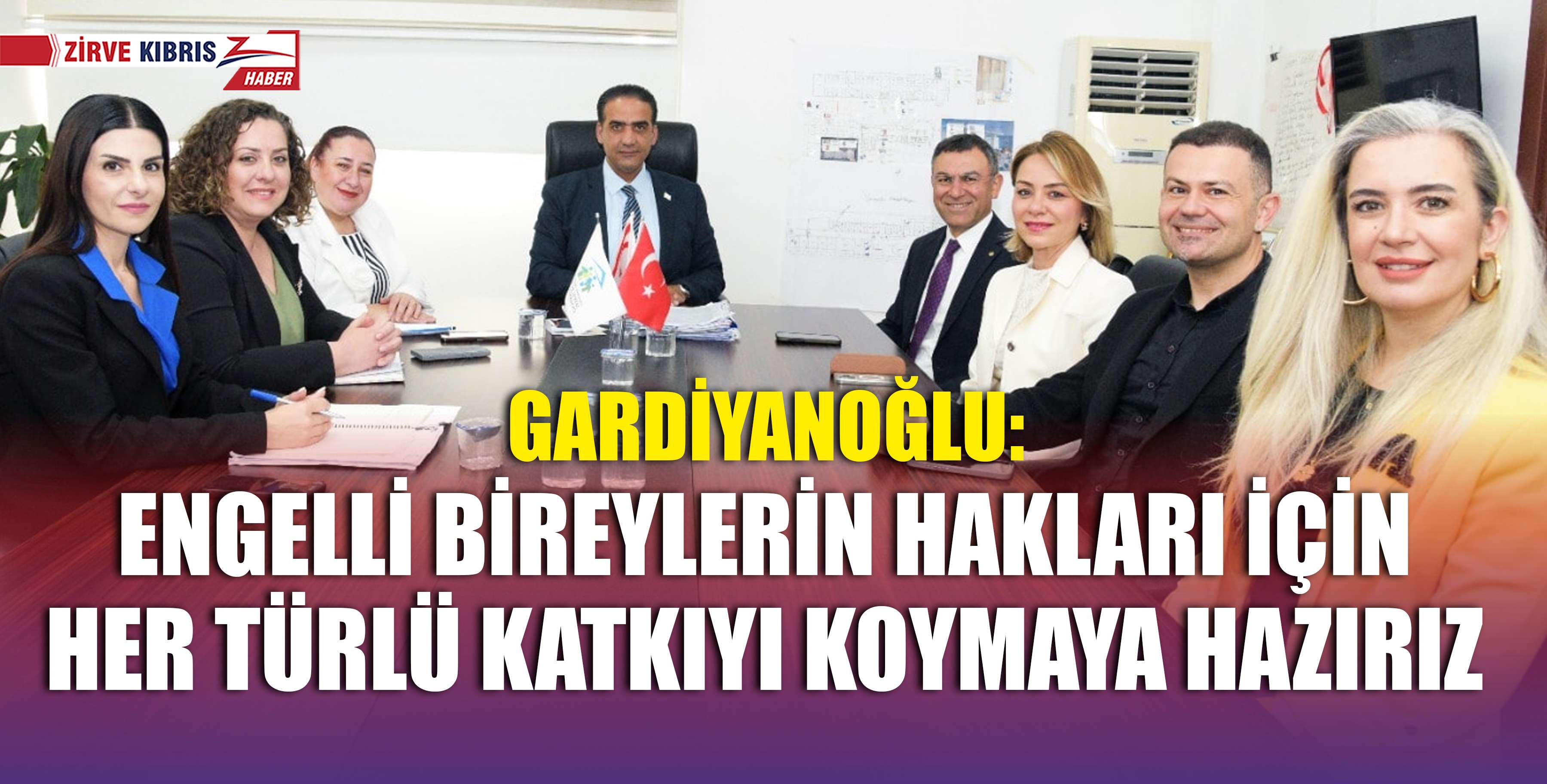 Çalışma ve Sosyal Güvenlik Bakanı Gardiyanoğlu, Kuzey Kıbrıs Turkcell heyetini kabul etti