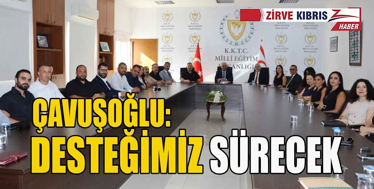&Ccedil;avuşoğlu A&Ouml;A y&ouml;netimiyle g&ouml;r&uuml;şt&uuml;