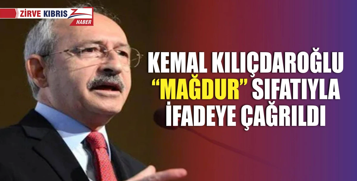 CHP kurultayı soruşturması: Kemal Kılıçdaroğlu ifadeye çağrıldı