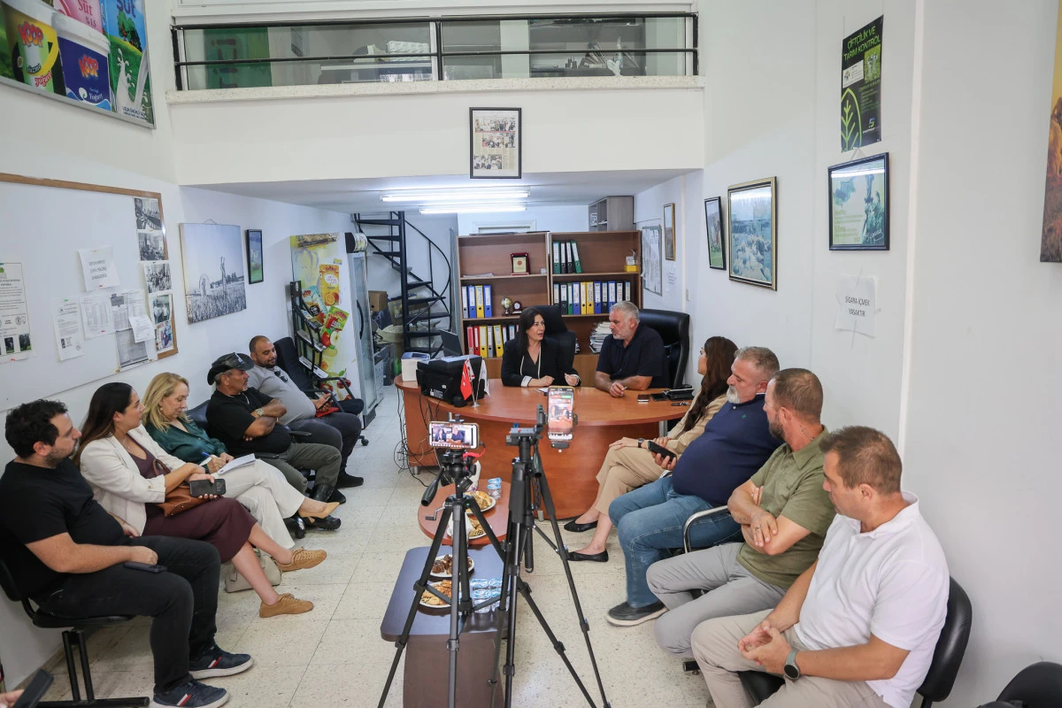 CTP, Hayvancılar Birliği&rsquo;ni ziyaret etti