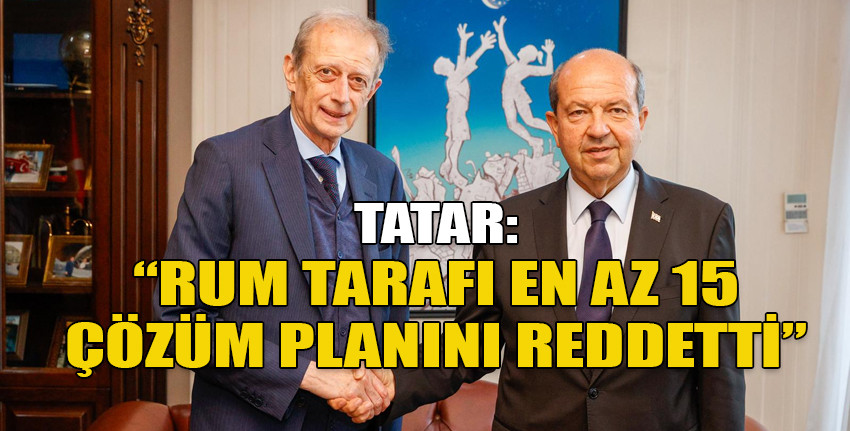 Cumhurbaşkanı Tatar AKPM Maraş raportörü Fassino ile görüştü