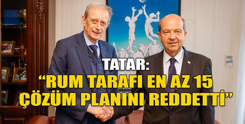 Cumhurbaşkanı Tatar AKPM Maraş raportörü Fassino ile görüştü