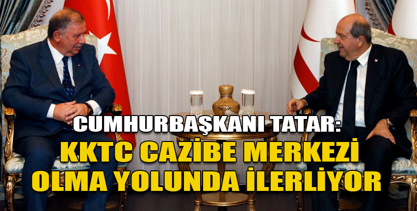 Cumhurbaşkanı Tatar Isparta Ticaret ve Sanayi Odası’nı kabul etti