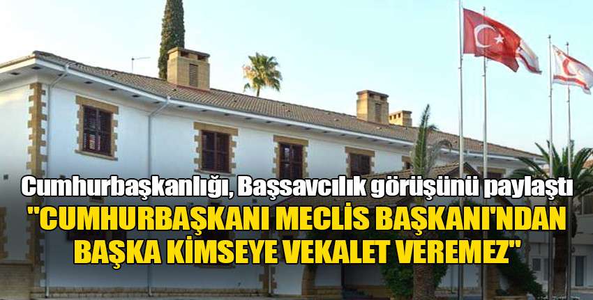 Cumhurbaşkanlığı, Başsavcılık görüşünü paylaştı