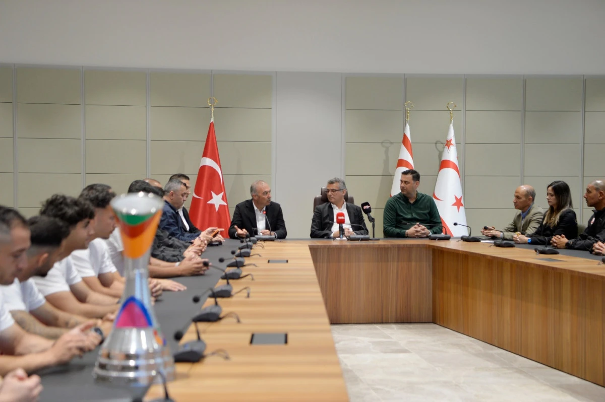 Cumhurbaşkanlığı Sarayı'nda Şampiyonluk Coşkusu