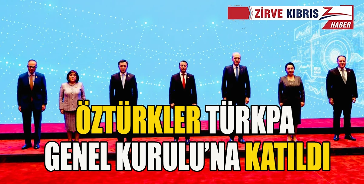 Cumhuriyet Meclisi Başkanı Ziya &Ouml;zt&uuml;rkler T&Uuml;RKPA aile fotoğrafında